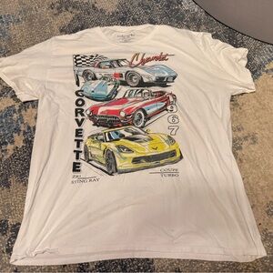 Chemistry White Corvette Graphic Tee